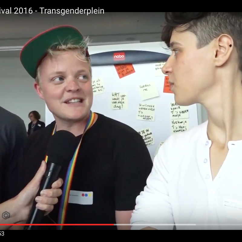 transgenderplein Utrecht bart is talking midzomergracht
